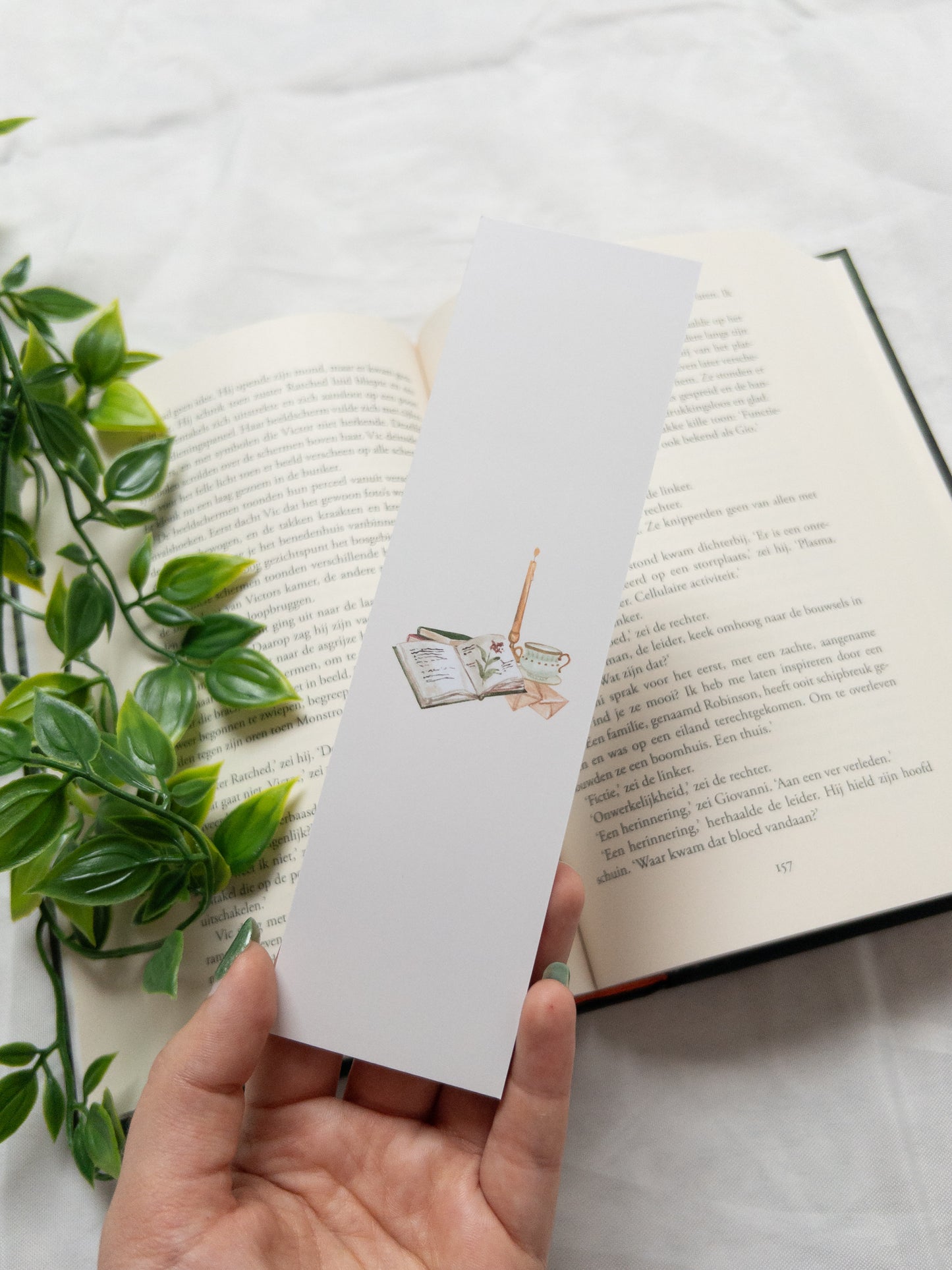 Schattige boekenlegger van hoge kwaliteit